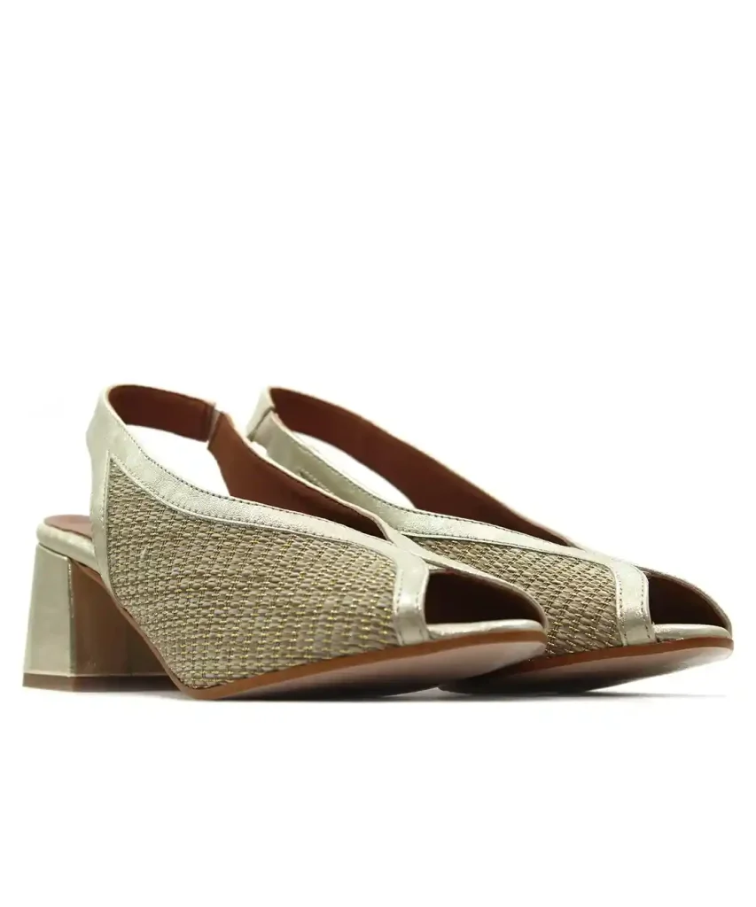 Zapato dorado D'Chicas M.5422