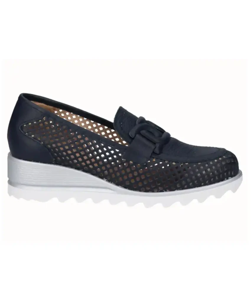 zapato mocasin cuña dchicas m4258